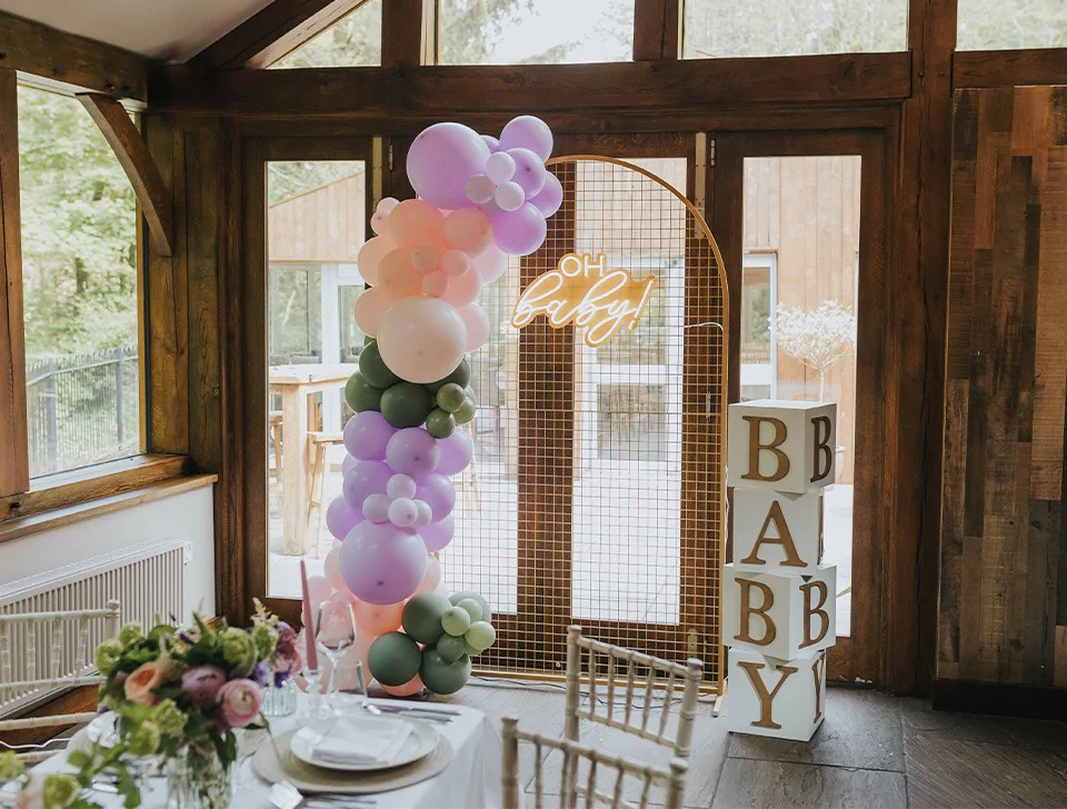 Decor Packages For Hire In The Midlands Area - Boutique Baby Shower Package