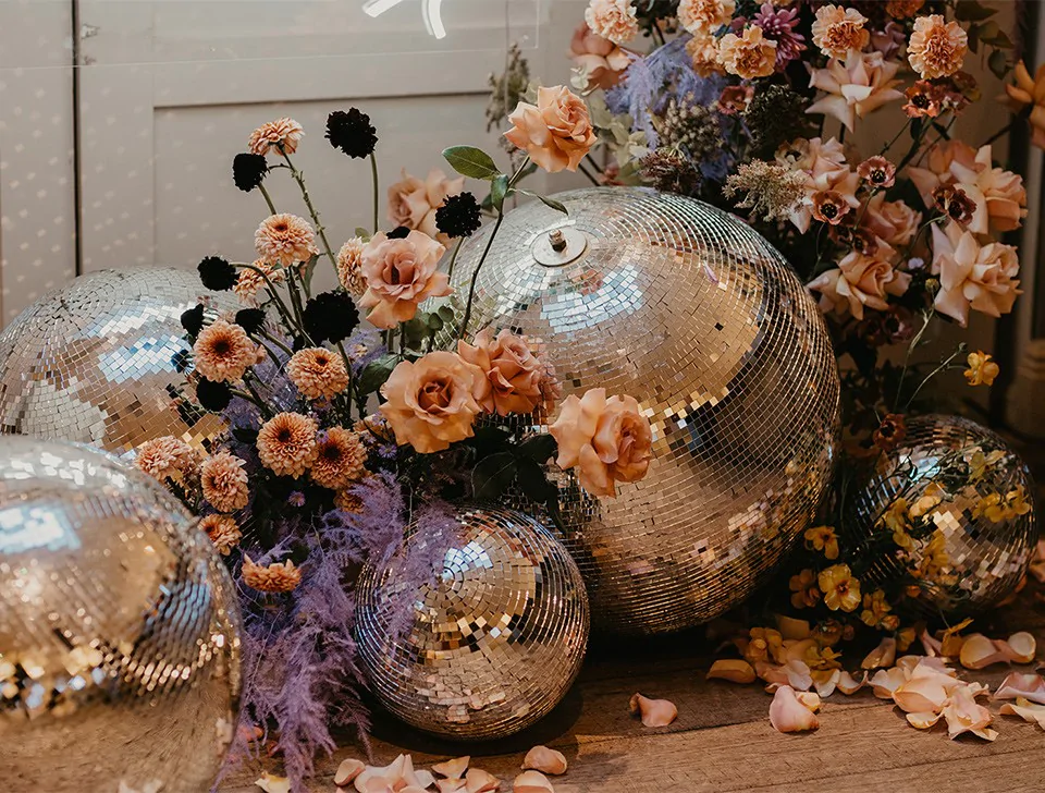 Decor Options For The Gherkin - Disco Balls