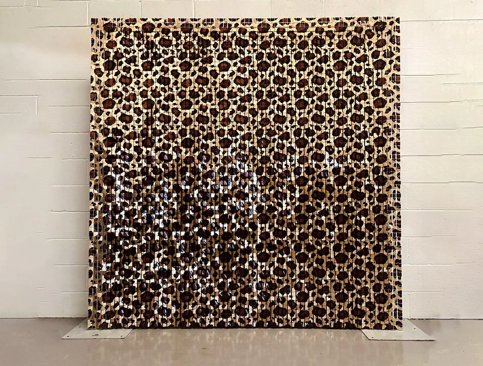 Wigan Party Styling & Decor Hire - Leopard Print Sequin Wall